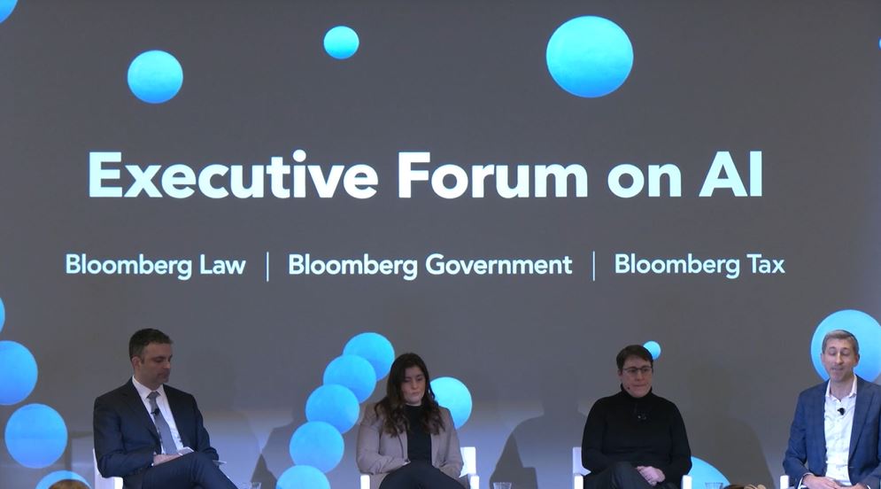 Policymakers and Industry Leaders Discuss AI Innovation at Bloomberg Industry Group Executive Forum